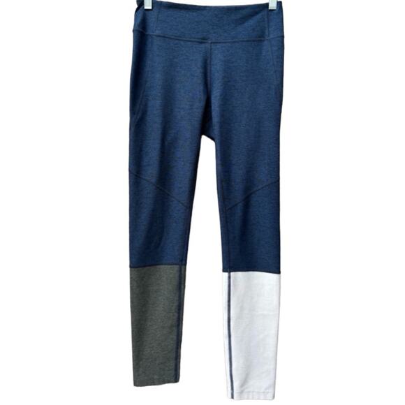 Outdoor Voices Colorblock 7/8 Dipped Leggings‎ Women’s Size Small - Picture 1 of 8
